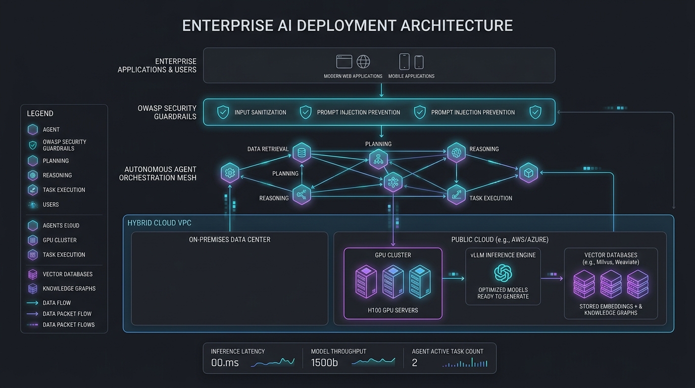 Enterprise AI Deployment Architecture Diagram